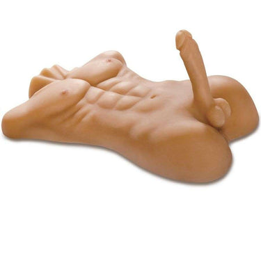 Masturbatore Realistico con Pene da 8 Pollici e Fanta-Flesh